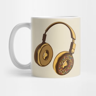 Headphone Donuts Mug